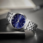 CITIZEN 星辰 光動能簡約手錶 BM7461-85L, , large