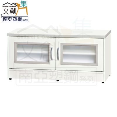【文創集】比凱 環保3.1尺南亞塑鋼開門座鞋櫃(客約商品)