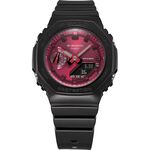 CASIO 卡西歐 G-SHOCK 八角 勃根地酒紅系列 雙顯手錶 GMA-S2100RB-1A, , large