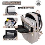 SPRNG-尼龍後背包14吋電腦後背包輕旅行後背包商務通勤後背包-多色, , large