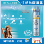 [日日好物]日本Ajuste愛伽絲-全身用防近紅外線SPF50+/PA++++植萃保濕-8℃冰涼感防曬噴霧200g/罐(多款可選), , large
