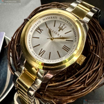 [星晴錶業]MASERATI手錶,38mm,R8853112504白色錶面金色錶殼金銀相間精鋼錶帶款, , large