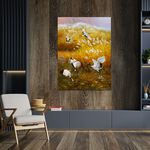 【御畫房】秋意濃 國家一級畫師手繪油畫60×90cm(VF-103), , large