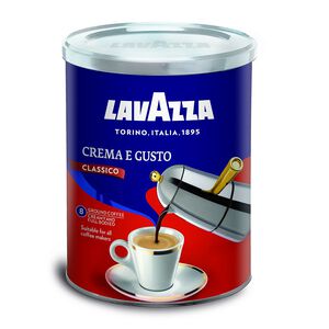義大利LVZ經典奶香濾泡式咖啡粉(罐)