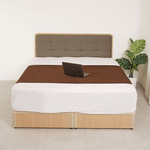 【Homelike】 喜家居雙人5尺床台組-原木色(2531), , large