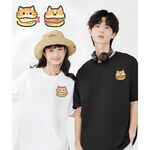 JZ TEE Husky & Cat - Pearl Hug Graphic Tee, , large