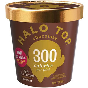 HALO TOP巧克力冰淇淋-473ml毫升x 1BOX盒