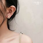 【Gulicc】古莉可 耳環 圓圈極簡耳釘, , large