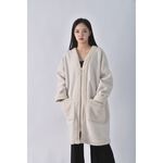 (M) 【房業涵私服】毛毛白色外套二手衣, , large