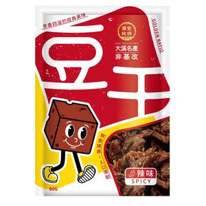 黃金比例古早味非基改豆干(辣味)