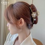 【Gulicc】古莉可 髮夾 山茶花小香風髮夾 抓夾, , large