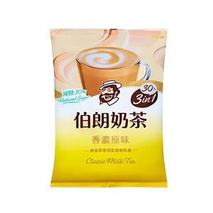 伯朗奶茶-減糖香濃原味三合一17g x30