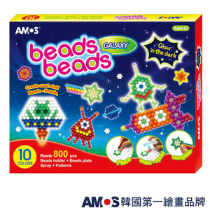【AMOS 阿摩司】益智 水拚珠 太空主題 / 組 BB6P-G