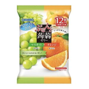 ORIHIRO 蒟蒻果凍青葡萄柳橙 240g