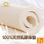 【日本藤田】100%天然乳膠床墊5CM 折疊床墊 學生床墊 乳膠墊 摺疊床墊 泰國乳膠, , large