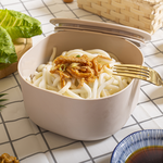 ZING Daily Bento Box Full Set-Cream Beige, 奶霜杏, large