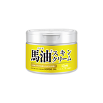 [日日好物]日本LOSHI-馬油植萃水潤保濕軟化角質全身保養護膚霜220g/罐(修護肌膚萬用乳霜,多效護理潤膚面霜), , large