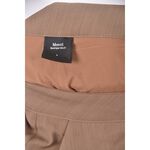 (XL) mercci高腰質感西裝棕色長褲二手衣, , large