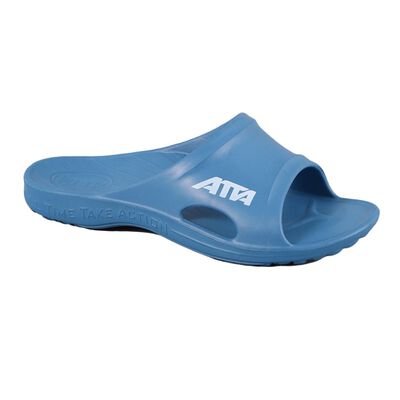 ATTA運動風簡約休閒拖鞋<太平洋藍-8>