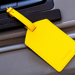 TRAVELMAR Travel Leather Luggage Tag-Olive Green, , large