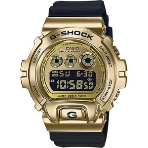 CASIO 卡西歐  G-SHOCK DW-6900 25周年金屬手錶 GM-6900G-9