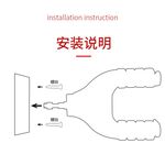 HEBIKUO J-19A 壁掛式吉他架【敦煌樂器】, , large