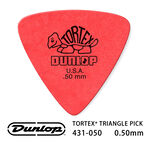 Jim Dunlop Tortex Triangle 431R 0.50mm Pick (三片、十片組)【敦煌樂器】, , large