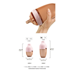 【HEORSHE】寬口矽膠仿母乳奶瓶(160ml)-象牙白, , large