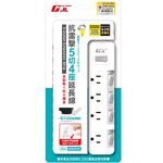 GJL PPU-3546 5切4座3P延長線9尺, , large