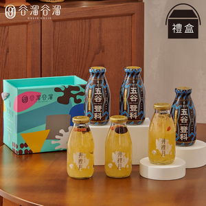 【谷溜谷溜】鈣悅滿溢六入禮盒裝X2(295ml*12瓶)