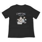 JZ TEE Cat - Camping Cat Graphic Tee, , large