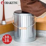 【this-this】日本渡邊金屬｜OBAKETSU 手工製凳子儲物桶 M, , large