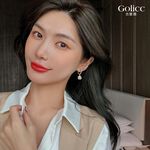 【Gulicc 】古莉可 耳環 貓眼石精緻鑲鑽耳環, , large