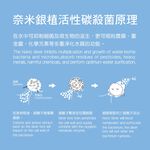 【麗水生活】10吋UDF奈米銀 (殺菌) 活性碳濾心 NSF認證 10英吋 飲水機 過濾器 第二道濾芯, , large