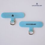[LOGINHEART]天青藍．手機夾片．墊片．掛繩片 Strap Adapter, , large