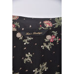 (S) kim s boutique質感碎花假兩件黑色洋裝二手衣, , large