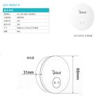 昌運監視器 DJS-AL002+DJS-SD002-R 淹水小管家 淹水警報組合 淹水手機推播通知 近端遠端警報響鈴, , large