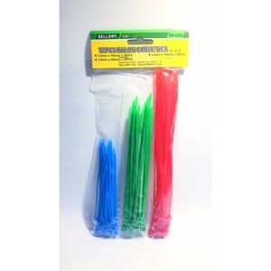 舍樂力 彩色紮線帶組-紅,綠,藍,三色 70入 (S59-050),  舍樂力 彩色紮線帶組-紅,綠,藍,三色 70入 (S59-050)