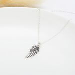 【Angel & Me】Angel Wing Fly s925 sterling silver necklace Valentine Day gift, , large