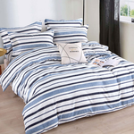 【FOCA】Indis | Reactive Printed and Dyeed 100% Edelweiss Cotton Six-Piece Cotton Cover Set, , large