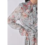 (L) yull碎花氣質藍色洋裝二手衣, , large