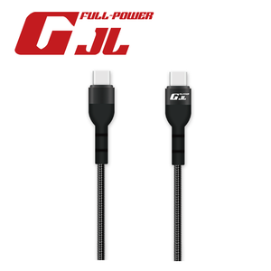 GJL LLCC601 CtoC PD60W閃充傳輸線CC-1M(黑色)
