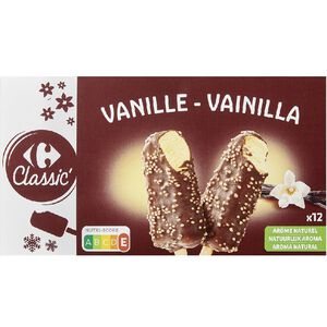 C-Choc. Vanilla Ice Cream Sticks 12 pc