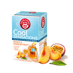 【TEEKANNE】Peach-Passion Fruit Cold brew tea (2.5g x 18bags/box) , , large