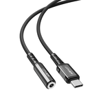 【ACEFAST】Type-C轉3.5mm(母)鋁合金編織耳機轉接線, , large