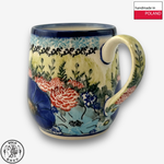 【SOLO歐洲家居】波蘭製 Cerraf 波蘭陶 320ml 馬克杯 水杯 咖啡杯 野花之歌系列, , large