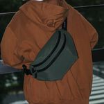 【YUN JOIN】AIRFLOW 率性胸包/腰包-黑色 隨身胸包 都會機能風格, , large