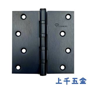 後鈕 合頁 門窗五金 後鈕 鉸鏈 消光黑 黑色 烤漆 鉸鍊 合頁 丁雙 蝴蝶鉸鍊 旗型鉸鍊【單片販售】