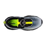 DIADORA迪亞多那 犀牛大童運動鞋 童運動鞋 童鞋 寬楦 透氣 保護後跟 吸震 減壓 健康鞋墊 止滑 灰藍 灰黑, , large