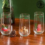 【SOLO歐洲家居】LCW Home 470ml 聖誕節玻璃杯三入組 茶杯 水杯 果汁杯 咖啡杯 土耳其製造, , large